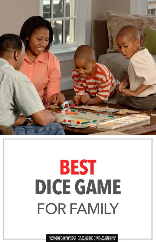 Dice game for family