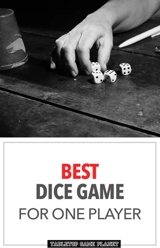 Dice games for one players