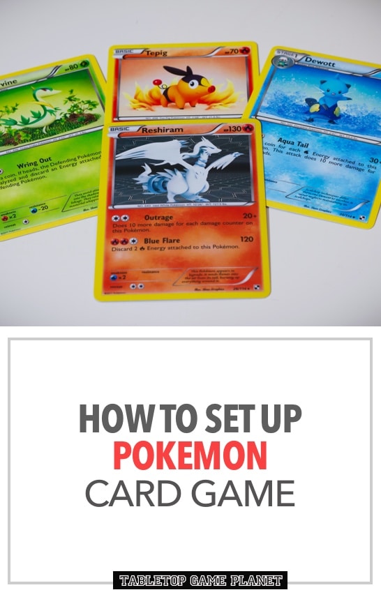 How to set up Pokemon card game