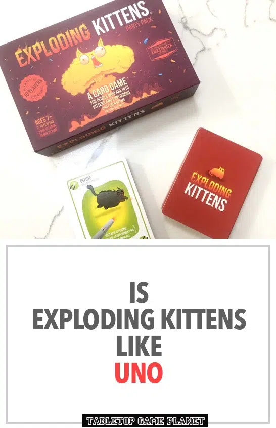 Exploding Kittens similar to UNO