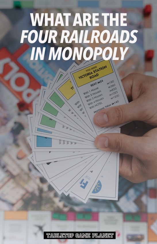 Four major Railroad in Monopoly