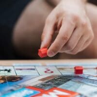 Moving houses in Monopoly