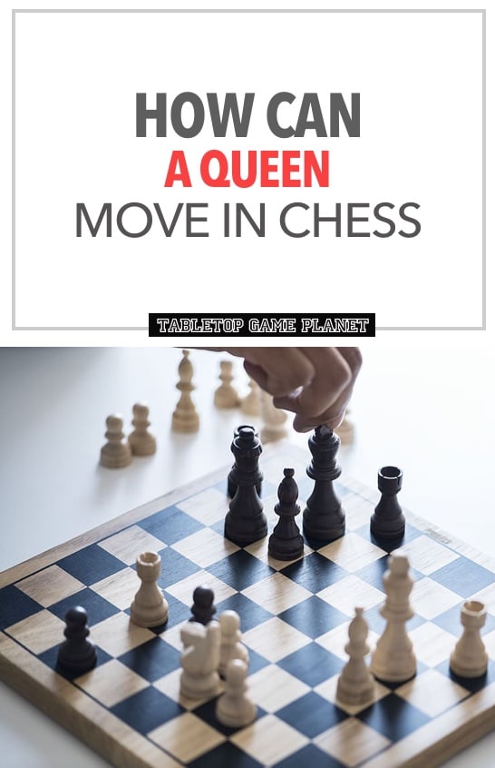 Queen moves in chess