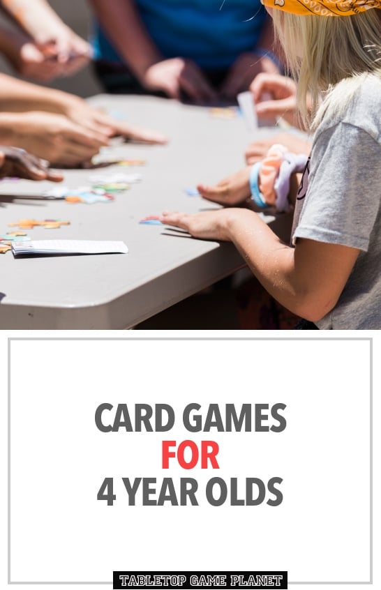 Best card games for 4 year olds
