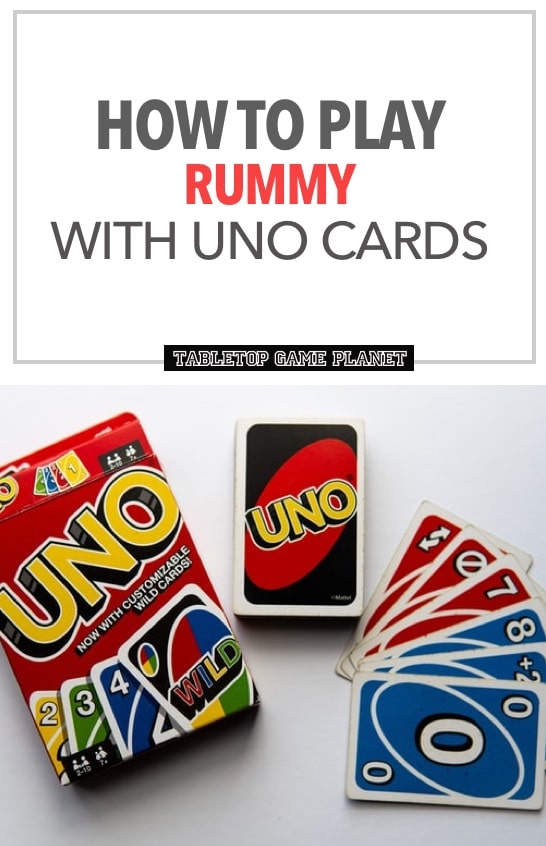 How to play rummy with uno cards