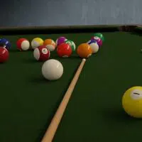 Move cue ball away from the wall