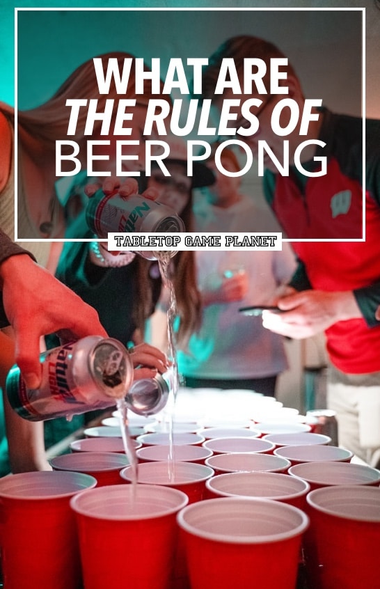 Beer pong rules