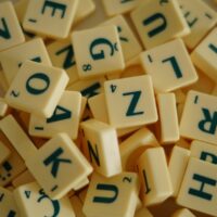 Games to play Scrabble tiles